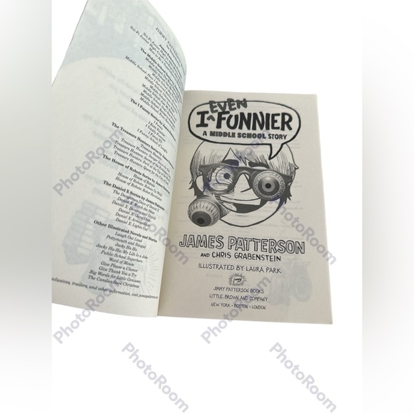 I even Funnier: a middle school story by Patterson Grabenstein - Picture 2 of 5
